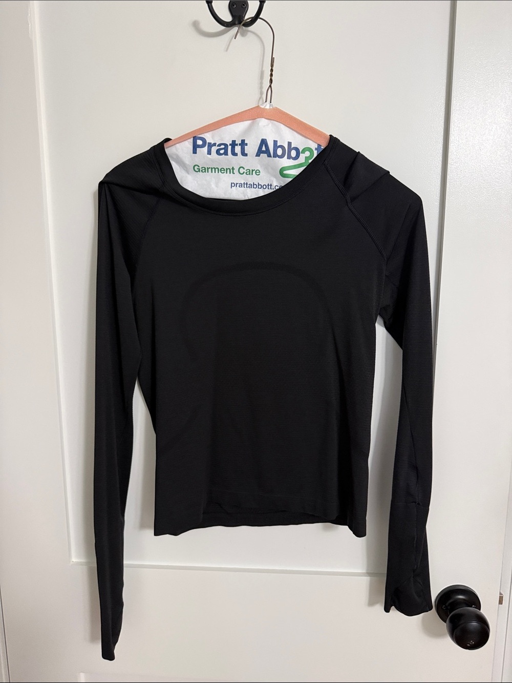 Lululemon athletica Black Long-Sleeve Athletic Top